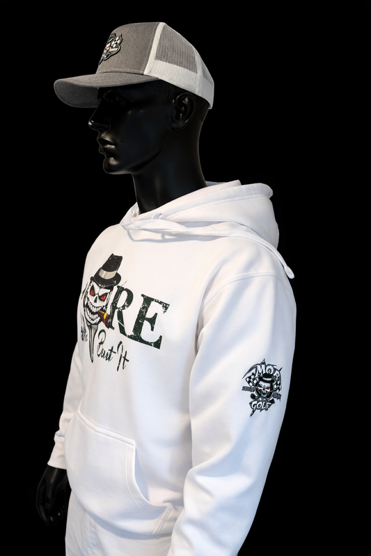 Fore Get About It White Hoodie