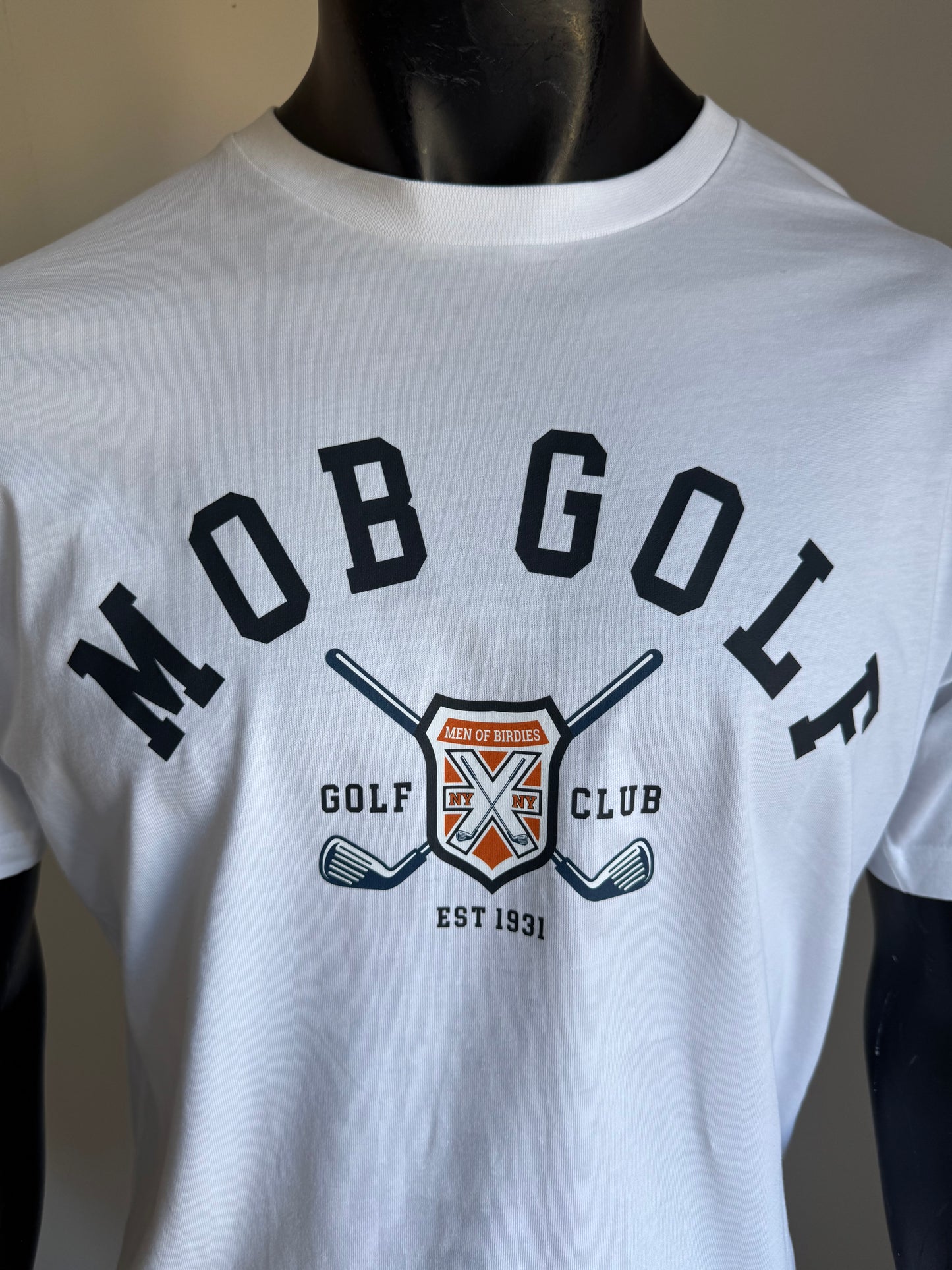 MOB Golf NY/NY White Tee