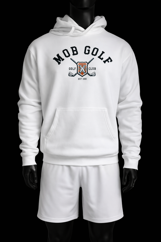 MOB Golf NY/NY White Hoodie