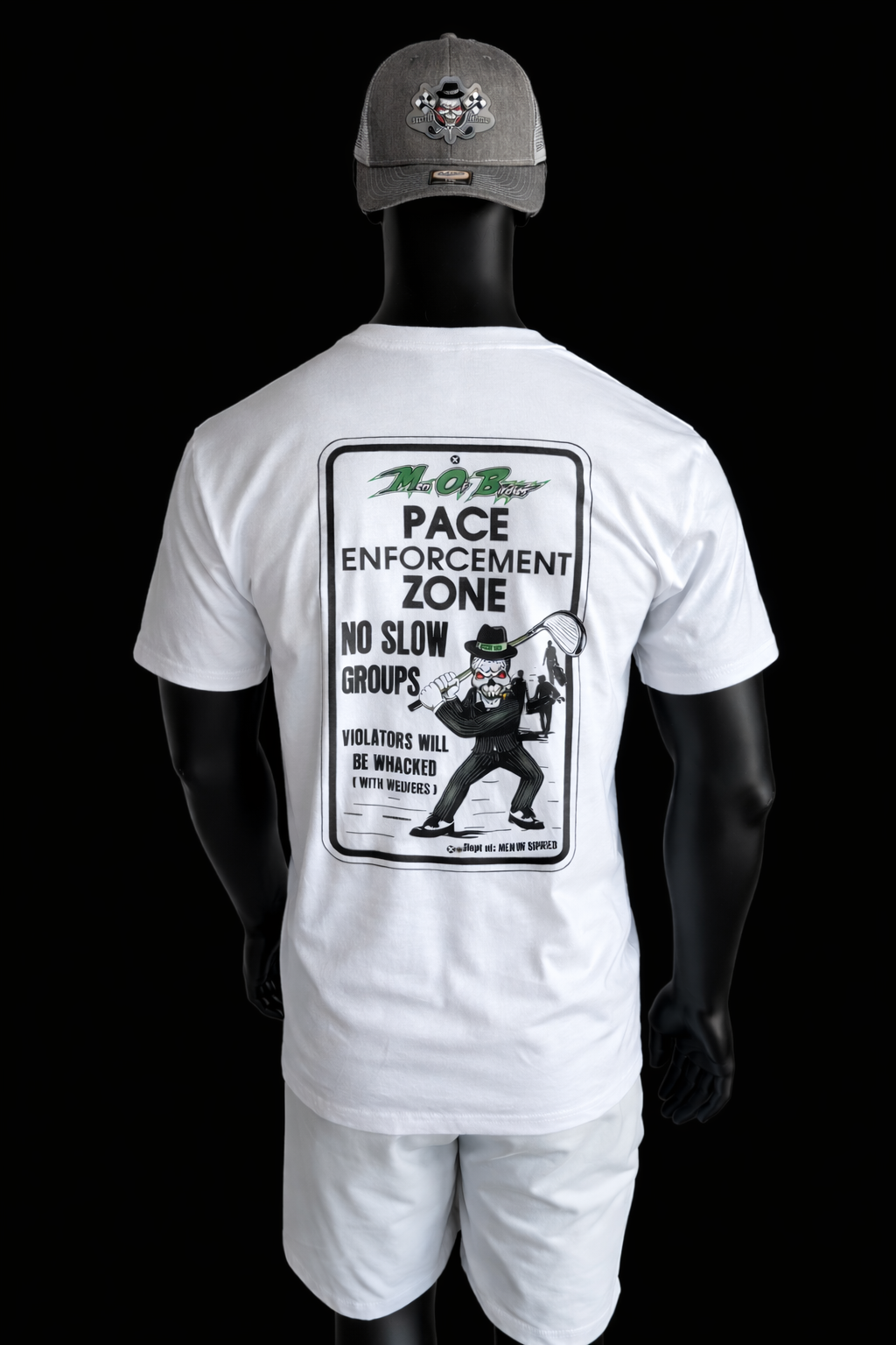 Slow Play White Tee