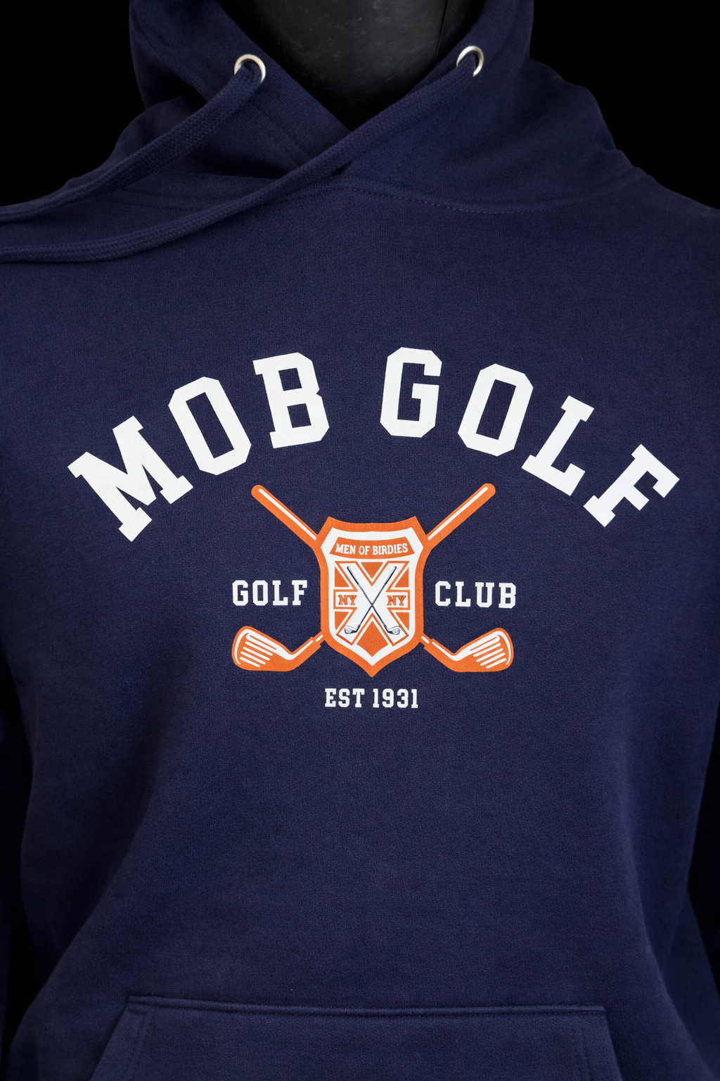 MOB Golf NY/NY Navy Hoodie