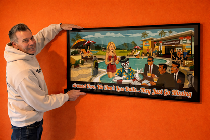 Missing Golf Balls Poster