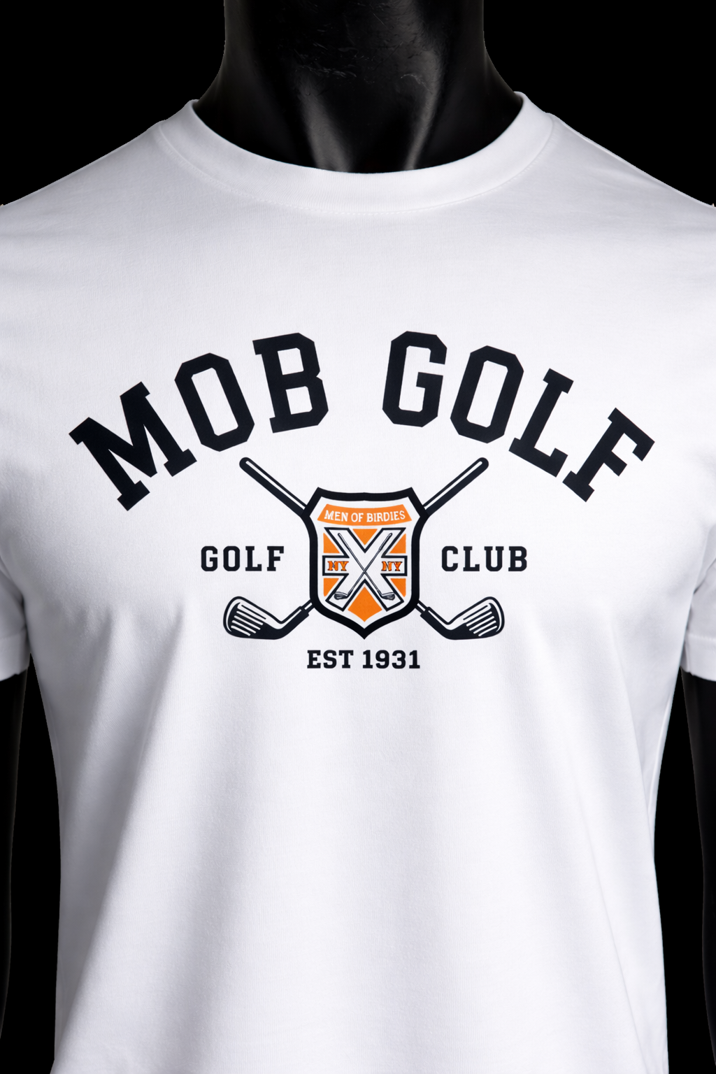 MOB Golf NY/NY White Tee