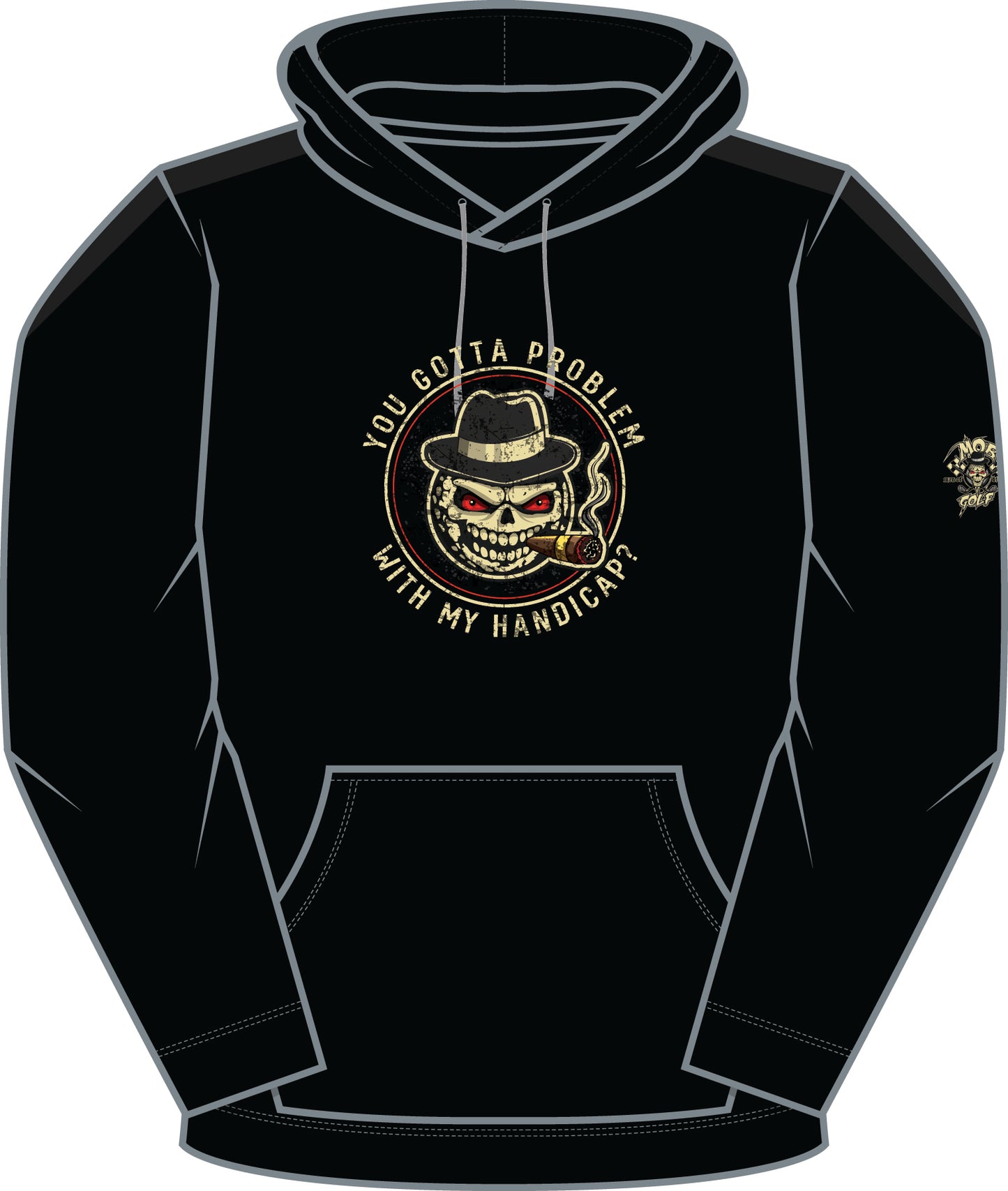 Handicap Problem Black Hoodie