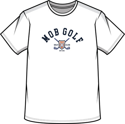MOB Golf NY/NY White Tee
