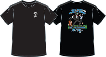 One More Practice Swing Black Tee
