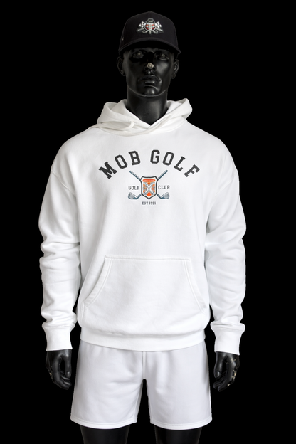 MOB Golf NY/NY White Hoodie