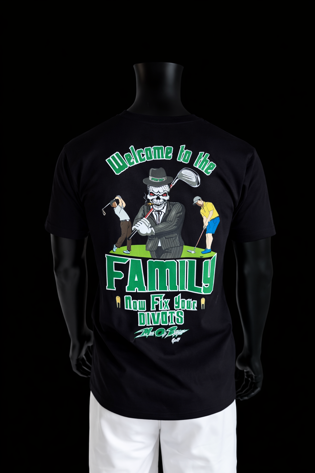 Welcome To The Family Black Tee