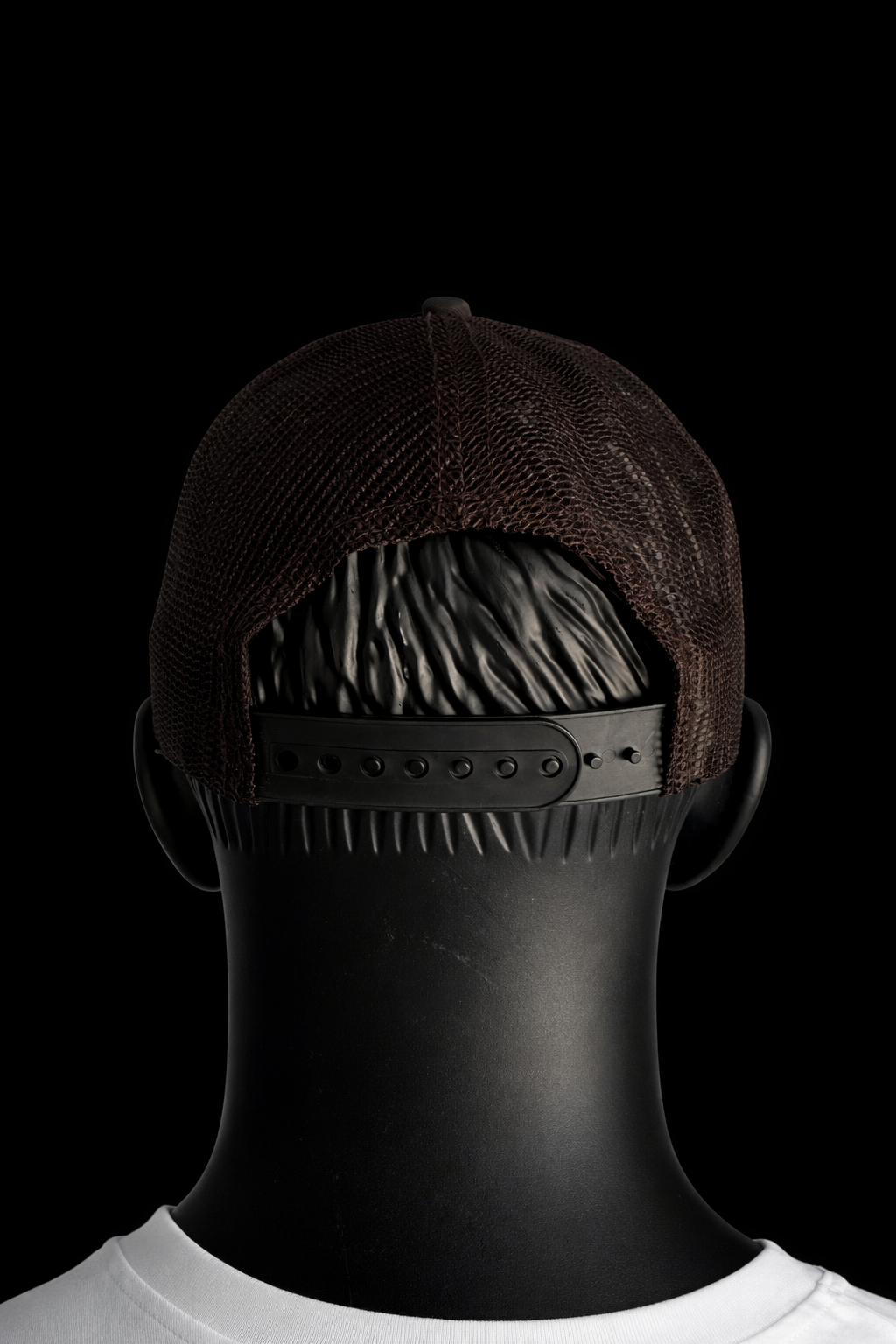 Logo Patch Trucker Cap Black/Blach